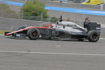World © Octane Photographic Ltd. McLaren Honda MP4/30 - Jenson Button. Monday 2nd February 2015, Formula 1 Winter testing, Jerez de la Frontera, Spain.Digital Ref: 1182CB1D1927