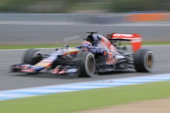 World © Octane Photographic Ltd. Scuderia Toro Rosso STR10 – Max Verstappen. Monday 2nd February 2015, Formula 1 Winter testing, Jerez de la Frontera, Spain. Digital Ref: 1182CB1D2004