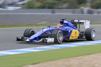 World © Octane Photographic Ltd. Sauber F1 Team C34-Ferrari – Felipe Nasr. Monday 2nd February 2015, Formula 1 Winter testing, Jerez de la Frontera, Spain. Digital Ref : 1182CB1D2033