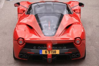 World © Octane Photographic Ltd. La Ferrari in the Scuderia Ferrari paddock. Monday 2nd February 2015, Formula 1 Winter testing, Jerez de la Frontera, Spain. Digital Ref: 1182CB1D2126