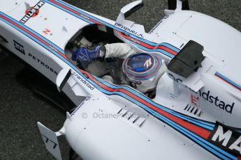 World © Octane Photographic Ltd. Williams Martini Racing FW37 – Valtteri Bottas. Monday 2nd February 2015, Formula 1 Winter testing, Jerez de la Frontera, Spain. Digital Ref: 1182CB1D2160