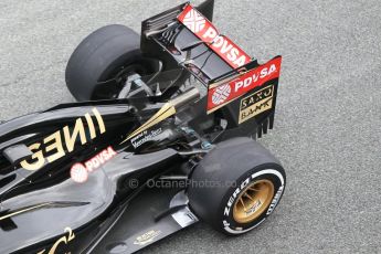 World © Octane Photographic Ltd. Lotus F1 Team E23 Hybrid – Pastor Maldonado. Monday 2nd  February 2015, Formula 1 Winter testing, Jerez de la Frontera, Spain. Digital Ref: 1182CB1D2204