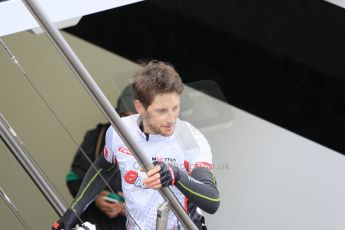 World © Octane Photographic Ltd. Lotus F1 Team – Romain Grosjean. Monday 2nd February 2015, Formula 1 Winter testing, Jerez de la Frontera, Spain. Digital Ref: 1182CB1D2210