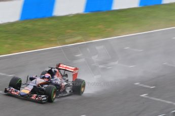 World © Octane Photographic Ltd. Scuderia Toro Rosso STR10 – Max Verstappen. Monday 2nd February 2015, Formula 1 Winter testing, Jerez de la Frontera, Spain.Digital Ref: 1182CB1D2283