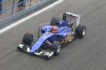 World © Octane Photographic Ltd. Sauber F1 Team C34-Ferrari – Felipe Nasr. Monday 2nd February 2015, Formula 1 Winter testing, Jerez de la Frontera, Spain. Digital Ref : 1182CB1D2331