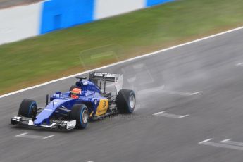 World © Octane Photographic Ltd. Sauber F1 Team C34-Ferrari – Felipe Nasr. Monday 2nd February 2015, Formula 1 Winter testing, Jerez de la Frontera, Spain. Digital Ref : 1182CB1D2340