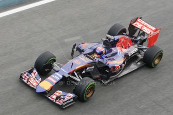 World © Octane Photographic Ltd. Scuderia Toro Rosso STR10 – Max Verstappen. Monday 2nd February 2015, Formula 1 Winter testing, Jerez de la Frontera, Spain.Digital Ref: 1182CB1D2437