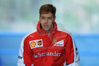 World © Octane Photographic Ltd. Scuderia Ferrari – Sebastian Vettel. Monday 2nd February 2015, Formula 1 Winter testing, Jerez de la Frontera, Spain. Digital Ref: 1182CB7D9565