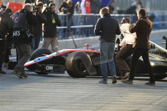 World © Octane Photographic Ltd. McLaren Honda MP4/30 - Jenson Button. Monday 2nd February 2015, Formula 1 Winter testing, Jerez de la Frontera, Spain.Digital Ref: 1182CB7D9581