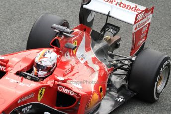 World © Octane Photographic Ltd. Scuderia Ferrari SF-15T – Sebastian Vettel. Monday 2nd February 2015, Formula 1 Winter testing, Jerez de la Frontera, Spain. Digital Ref: 1182CB7D9628