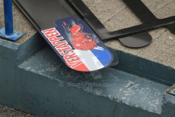 World © Octane Photographic Ltd. Scuderia Toro Rosso – Max Verstappen's pit board. Monday 2nd February 2015, Formula 1 Winter testing, Jerez de la Frontera, Spain. Digital Ref: 1182CB7D9719