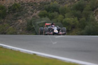 World © Octane Photographic Ltd. Scuderia Toro Rosso STR10 – Max Verstappen. Monday 2nd  February 2015, Formula 1 Winter testing, Jerez de la Frontera, Spain. Digital Ref: 1182LB1D1954