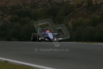 World © Octane Photographic Ltd. Sauber F1 Team C34-Ferrari – Felipe Nasr. Monday 2nd February 2015, Formula 1 Winter testing, Jerez de la Frontera, Spain. Digital Ref : 1182LB1D1985