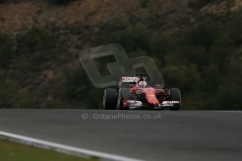 World © Octane Photographic Ltd. Scuderia Ferrari SF-15T – Sebastian Vettel. Monday 2nd February 2015, Formula 1 Winter testing, Jerez de la Frontera, Spain. Digital Ref: 1182LB1D2019