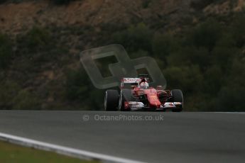 World © Octane Photographic Ltd. Scuderia Ferrari SF-15T – Sebastian Vettel. Monday 2nd  February 2015, Formula 1 Winter testing, Jerez de la Frontera, Spain. Digital Ref: 1182LB1D2019