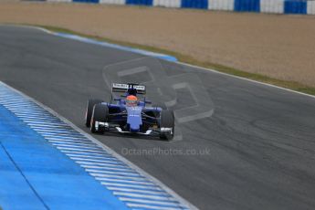 World © Octane Photographic Ltd. Sauber F1 Team C34-Ferrari – Felipe Nasr. Monday 2nd February 2015, Formula 1 Winter testing, Jerez de la Frontera, Spain. Digital Ref : 1182LB1D2035