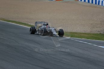 World © Octane Photographic Ltd. Infiniti Red Bull Racing RB11 – Daniil Kvyat running without wings on nose. Monday 2nd February 2015, Formula 1 Winter testing, Jerez de la Frontera, Spain. Digital Ref : 1182LB1D2074