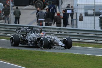World © Octane Photographic Ltd. Infiniti Red Bull Racing RB11 – Daniil Kvyat running without wings on nose. Monday 2nd  February 2015, Formula 1 Winter testing, Jerez de la Frontera, Spain. Digital Ref : 1182LB1D2083