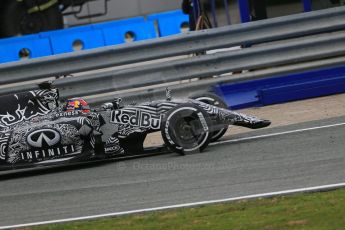 World © Octane Photographic Ltd. Infiniti Red Bull Racing RB11 – Daniil Kvyat running without wings on nose. Monday 2nd February 2015, Formula 1 Winter testing, Jerez de la Frontera, Spain. Digital Ref : 1182L