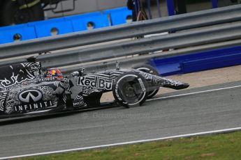 World © Octane Photographic Ltd. Infiniti Red Bull Racing RB11 – Daniil Kvyat running without wings on nose. Monday 2nd  February 2015, Formula 1 Winter testing, Jerez de la Frontera, Spain. Digital Ref : 1182L