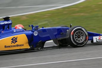 World © Octane Photographic Ltd. Sauber F1 Team C34-Ferrari – Felipe Nasr. Monday 2nd February 2015, Formula 1 Winter testing, Jerez de la Frontera, Spain. Digital Ref : 1182LB1D2142