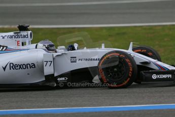 World © Octane Photographic Ltd. Williams Martini Racing FW37 – Valtteri Bottas. Monday 2nd February 2015, Formula 1 Winter testing, Jerez de la Frontera, Spain. Digital Ref: 1182LB1D2204
