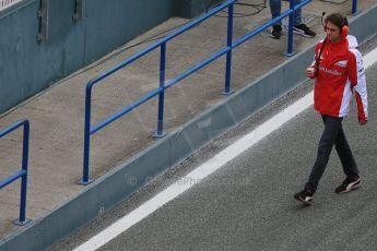 World © Octane Photographic Ltd. Scuderia Ferrari - Esteban Gutierrez. Monday 2nd February 2015, Formula 1 Winter testing, Jerez de la Frontera, Spain. Digital Ref: 1182LB1D2298
