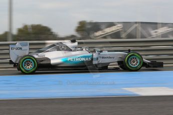 World © Octane Photographic Ltd. Mercedes AMG Petronas F1 W06 Hybrid – Nico Rosberg. Tuesday 3rd February 2015, Formula 1 Winter testing, Jerez de la Frontera, Spain. Digital Ref : 1183CB1D2611