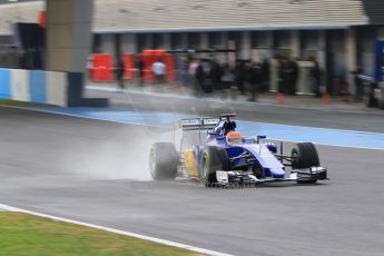 World © Octane Photographic Ltd. Sauber F1 Team C34-Ferrari – Felipe Nasr. Tuesday 3rd February 2015, Formula 1 Winter testing, Jerez de la Frontera, Spain. Digital Ref : 1183CB1D2627