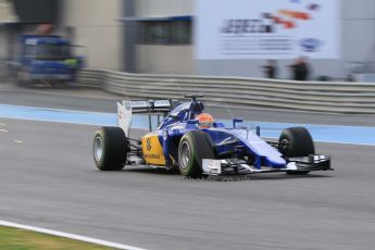 World © Octane Photographic Ltd. Sauber F1 Team C34-Ferrari – Felipe Nasr. Tuesday 3rd February 2015, Formula 1 Winter testing, Jerez de la Frontera, Spain. Digital Ref : 1183CB1D2629