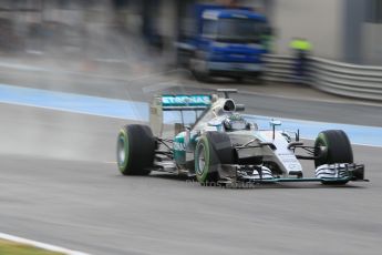 World © Octane Photographic Ltd. Mercedes AMG Petronas F1 W06 Hybrid – Nico Rosberg. Tuesday 3rd February 2015, Formula 1 Winter testing, Jerez de la Frontera, Spain. Digital Ref : 1183CB1D2702