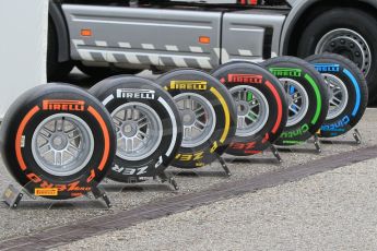 World © Octane Photographic Ltd. Pirelli F1 2015 tyre range. Tuesday 3rd February 2015, Formula 1 Winter testing, Jerez de la Frontera, Spain. Digital Ref: 1183CB1D2714