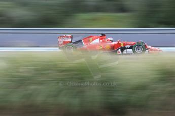 World © Octane Photographic Ltd. Scuderia Ferrari SF-15T – Kimi Raikkonen. Tuesday 3rd February 2015, Formula 1 Winter testing, Jerez de la Frontera, Spain. Digital Ref: 1183CB1D2786