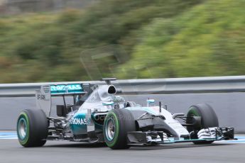 World © Octane Photographic Ltd. Mercedes AMG Petronas F1 W06 Hybrid – Nico Rosberg. Tuesday 3rd February 2015, Formula 1 Winter testing, Jerez de la Frontera, Spain. Digital Ref : 1183CB1D2924