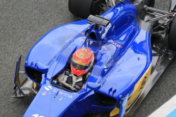 World © Octane Photographic Ltd. Sauber F1 Team C34-Ferrari – Felipe Nasr. Tuesday 3rd February 2015, Formula 1 Winter testing, Jerez de la Frontera, Spain. Digital Ref : 1183CB1D2995