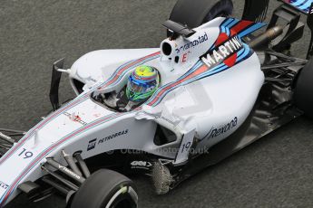 World © Octane Photographic Ltd. Williams Martini Racing FW37 – Felipe Massa. Tuesday 3rd February 2015, Formula 1 Winter testing, Jerez de la Frontera, Spain. Digital Ref: 1183CB1D3015
