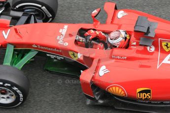 World © Octane Photographic Ltd. Scuderia Ferrari SF-15T – Kimi Raikkonen. Tuesday 3rd February 2015, Formula 1 Winter testing, Jerez de la Frontera, Spain. Digital Ref: 1183CB1D3030