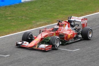 World © Octane Photographic Ltd. Scuderia Ferrari SF-15T – Kimi Raikkonen. Tuesday 3rd February 2015, Formula 1 Winter testing, Jerez de la Frontera, Spain. Digital Ref: 1183CB1D3036