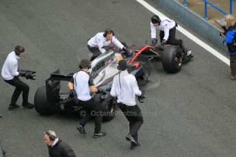 World © Octane Photographic Ltd. McLaren Honda MP4/30 – Fernando Alonso. Tuesday 3rd February 2015, Formula 1 Winter testing, Jerez de la Frontera, Spain. Digital Ref: 1183CB1D3064