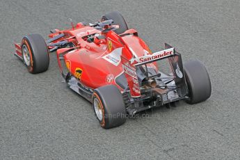 World © Octane Photographic Ltd. Scuderia Ferrari SF-15T – Kimi Raikkonen. Tuesday 3rd February 2015, Formula 1 Winter testing, Jerez de la Frontera, Spain. Digital Ref: 1183CB1D3117
