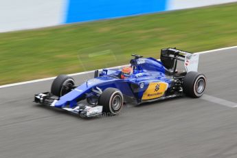 World © Octane Photographic Ltd. Sauber F1 Team C34-Ferrari – Felipe Nasr. Tuesday 3rd February 2015, Formula 1 Winter testing, Jerez de la Frontera, Spain. Digital Ref : 1183CB1D3123