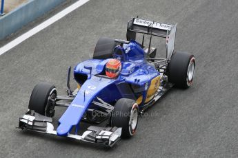 World © Octane Photographic Ltd. Sauber F1 Team C34-Ferrari – Felipe Nasr. Tuesday 3rd February 2015, Formula 1 Winter testing, Jerez de la Frontera, Spain. Digital Ref : 1183CB1D3151