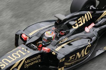 World © Octane Photographic Ltd. Lotus F1 Team E23 Hybrid – Pastor Maldonado. Tuesday 3rd February 2015, Formula 1 Winter testing, Jerez de la Frontera, Spain. Digital Ref: 1183CB1D3176