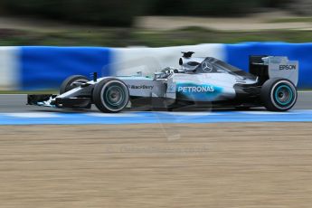 World © Octane Photographic Ltd. Mercedes AMG Petronas F1 W06 Hybrid – Nico Rosberg. Tuesday 3rd February 2015, Formula 1 Winter testing, Jerez de la Frontera, Spain. Digital Ref : 1183CB1D3189