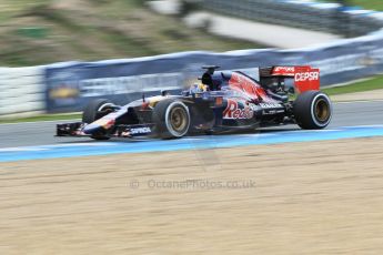 World © Octane Photographic Ltd. Scuderia Toro Rosso STR10 – Carlos Sainz Jnr. Tuesday 3rd February 2015, Formula 1 Winter testing, Jerez de la Frontera, Spain. Digital Ref: 1183CB1D3220