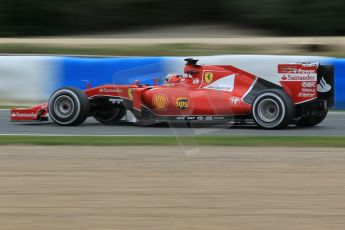 World © Octane Photographic Ltd. Scuderia Ferrari SF-15T – Kimi Raikkonen. Tuesday 3rd February 2015, Formula 1 Winter testing, Jerez de la Frontera, Spain. Digital Ref: 1183CB1D3239