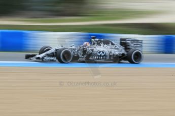 World © Octane Photographic Ltd. Infiniti Red Bull Racing RB11 – Daniel Ricciardo. Tuesday 3rd February 2015, Formula 1 Winter testing, Jerez de la Frontera, Spain. Digital Ref : 1183CB1D3241