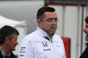 World © Octane Photographic Ltd. McLaren Honda – Eric Boullier. Tuesday 3rd February 2015, Formula 1 Winter testing, Jerez de la Frontera, Spain. Digital Ref: 1183CB7D9797
