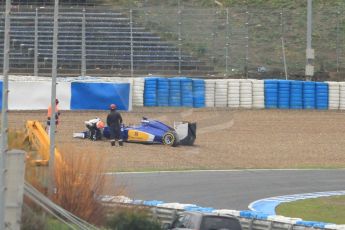 World © Octane Photographic Ltd. Sauber F1 Team C34-Ferrari – Felipe Nasr. Tuesday 3rd February 2015, Formula 1 Winter testing, Jerez de la Frontera, Spain. Digital Ref : 1183CB7D9818