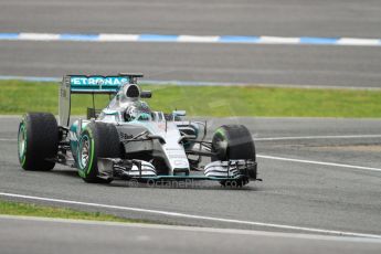 World © Octane Photographic Ltd. Mercedes AMG Petronas F1 W06 Hybrid – Nico Rosberg. Tuesday 3rd February 2015, Formula 1 Winter testing, Jerez de la Frontera, Spain. Digital Ref : 1183CB7D9823